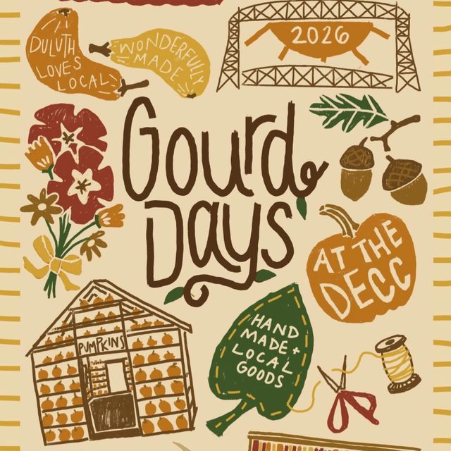 Gourd Days 2026 event poster at the DECC