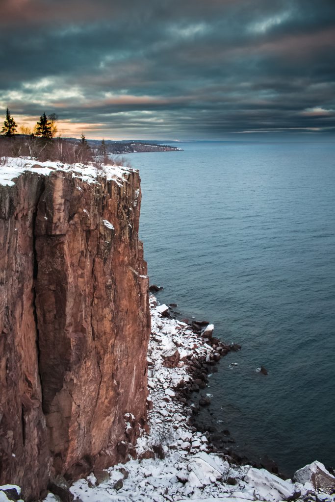 palisade_head_northshore_minnesota_lake_superior_snow_Braden_Doucette